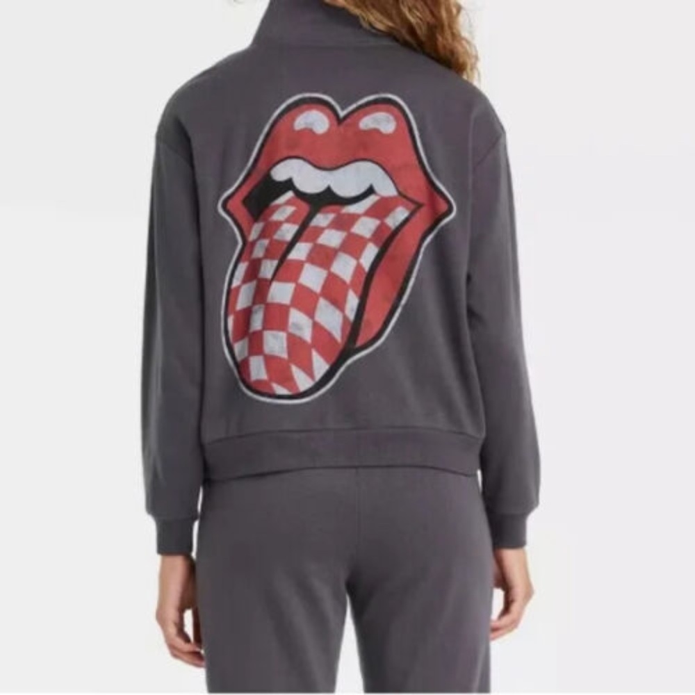 Rolling Stones Quarter Zip